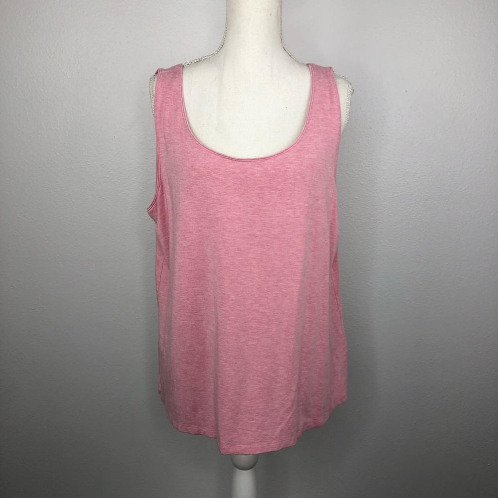 Eileen Fisher Woman Pink Tank Top